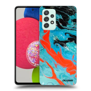 Ovitek za Samsung Galaxy A73 5G - Blue Magma