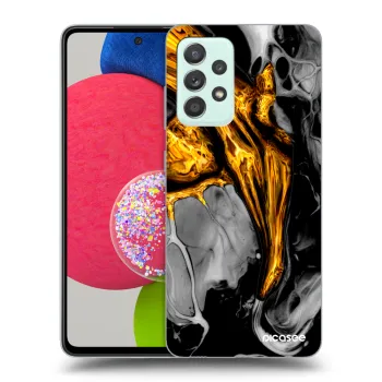 Ovitek za Samsung Galaxy A73 5G - Black Gold