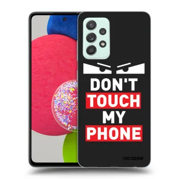 Picasee silikonski črni ovitek za Samsung Galaxy A73 5G - Shadow Eye - Transparent