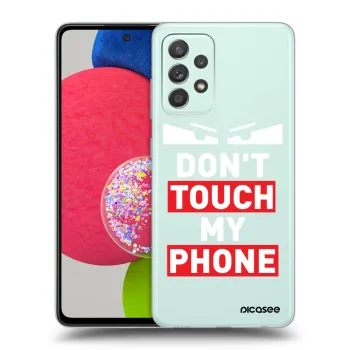 Picasee silikonski prozorni ovitek za Samsung Galaxy A73 5G - Shadow Eye - Transparent