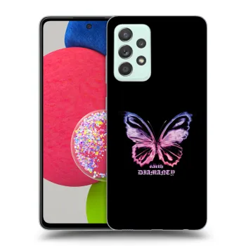 Ovitek za Samsung Galaxy A73 5G - Diamanty Purple