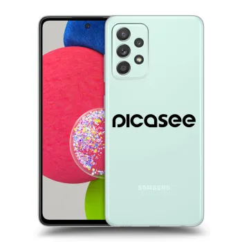 Picasee silikonski prozorni ovitek za Samsung Galaxy A73 5G - Picasee - new logo - black