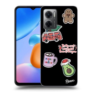 Ovitek za Xiaomi Redmi 10 5G - Christmas Stickers