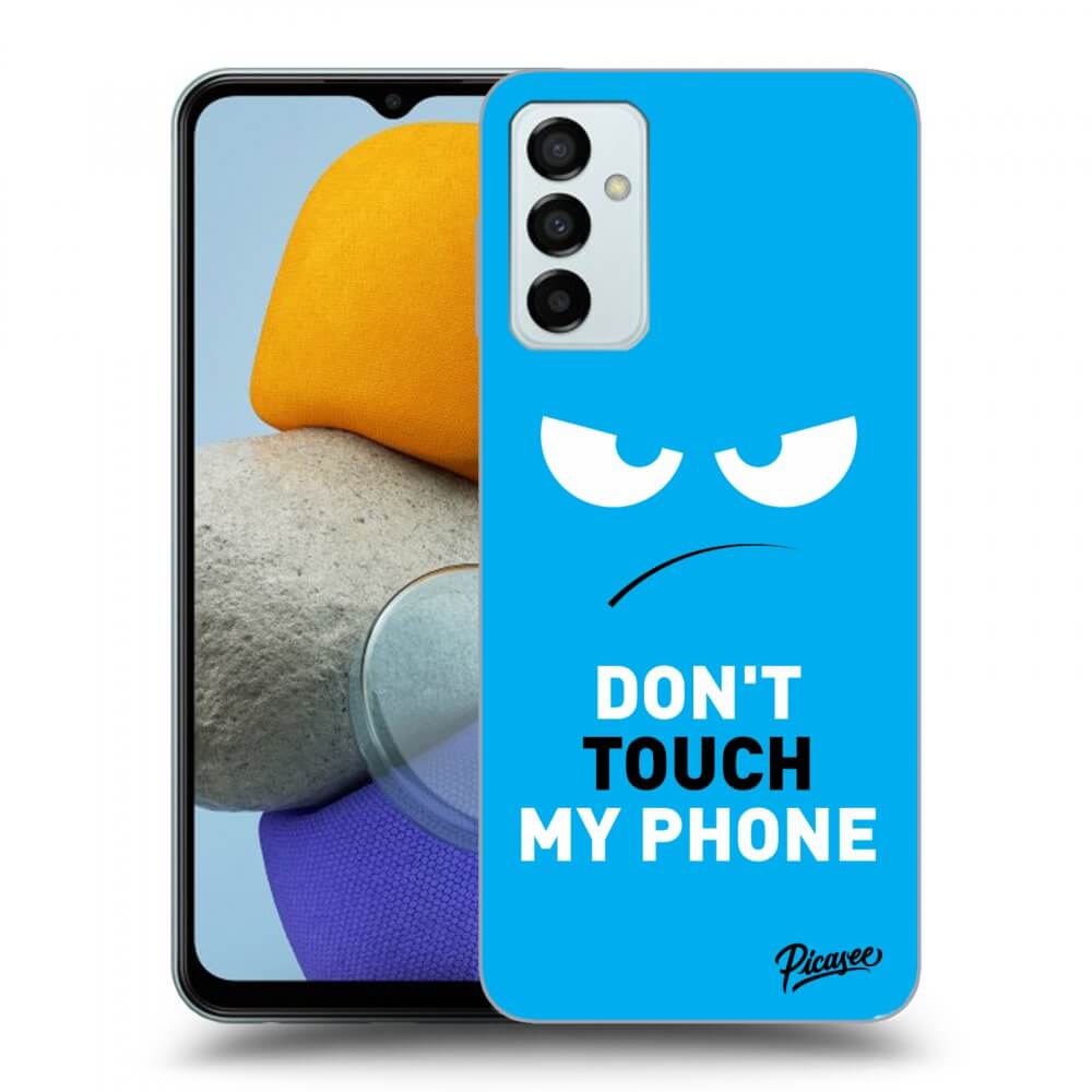 Picasee ULTIMATE CASE za Samsung Galaxy M23 5G - Angry Eyes - Blue