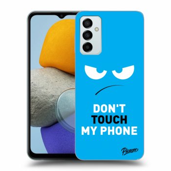 Ovitek za Samsung Galaxy M23 5G - Angry Eyes - Blue