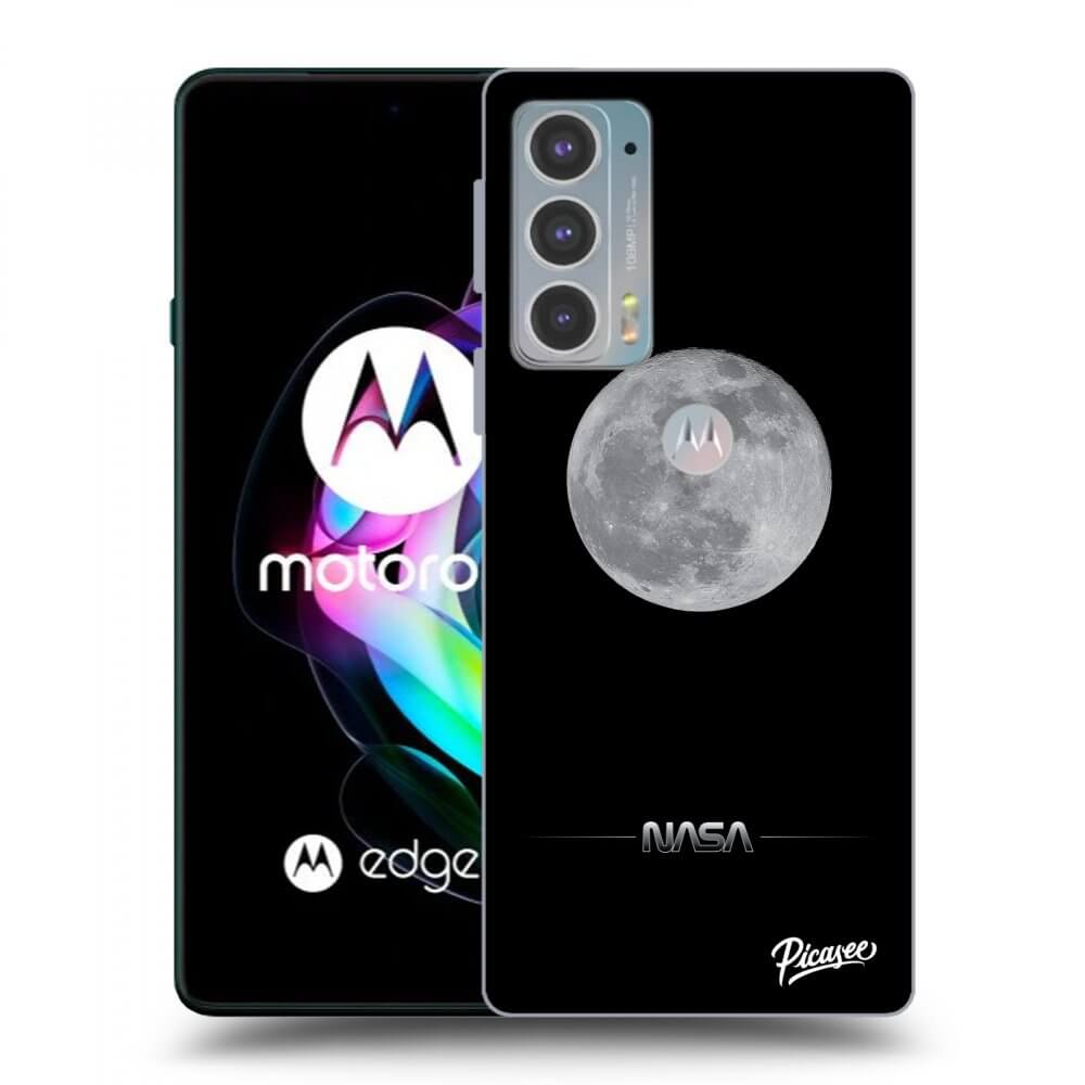 Picasee silikonski prozorni ovitek za Motorola Edge 20 - Moon Minimal