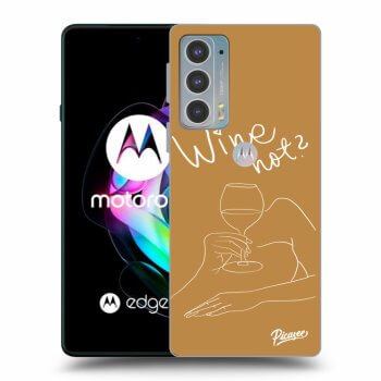 Ovitek za Motorola Edge 20 - Wine not