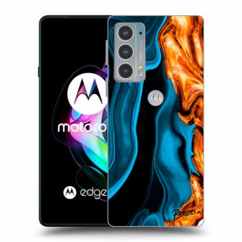 Ovitek za Motorola Edge 20 - Gold blue