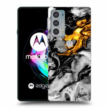 Ovitek za Motorola Edge 20 - Black Gold 2