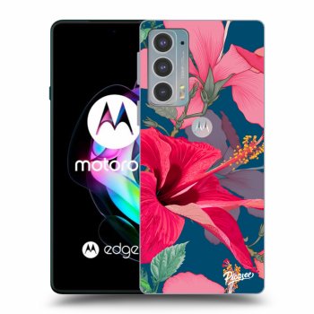 Ovitek za Motorola Edge 20 - Hibiscus