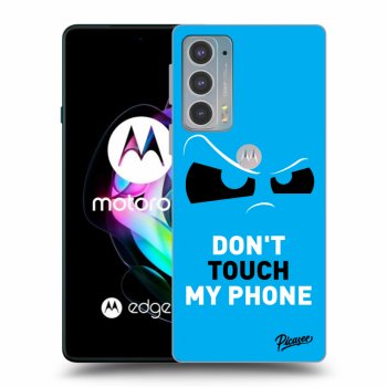 Ovitek za Motorola Edge 20 - Cloudy Eye - Blue
