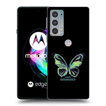 Ovitek za Motorola Edge 20 - Diamanty Blue