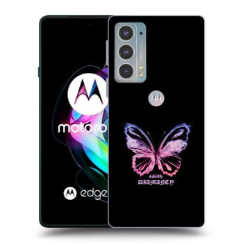 Ovitek za Motorola Edge 20 - Diamanty Purple