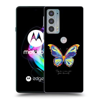 Ovitek za Motorola Edge 20 - Diamanty Black