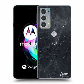 Ovitek za Motorola Edge 20 - Black marble