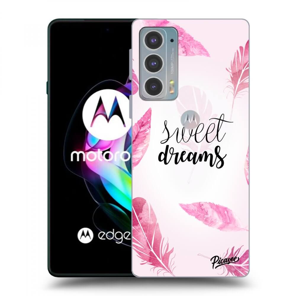 Picasee silikonski prozorni ovitek za Motorola Edge 20 - Sweet dreams