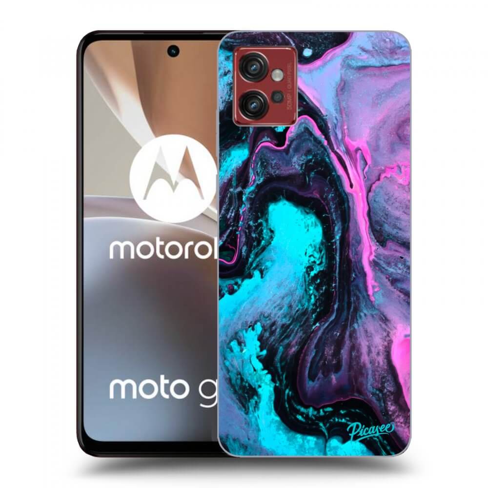 Silikonski črni Ovitek Za Motorola Moto G32 - Lean 2