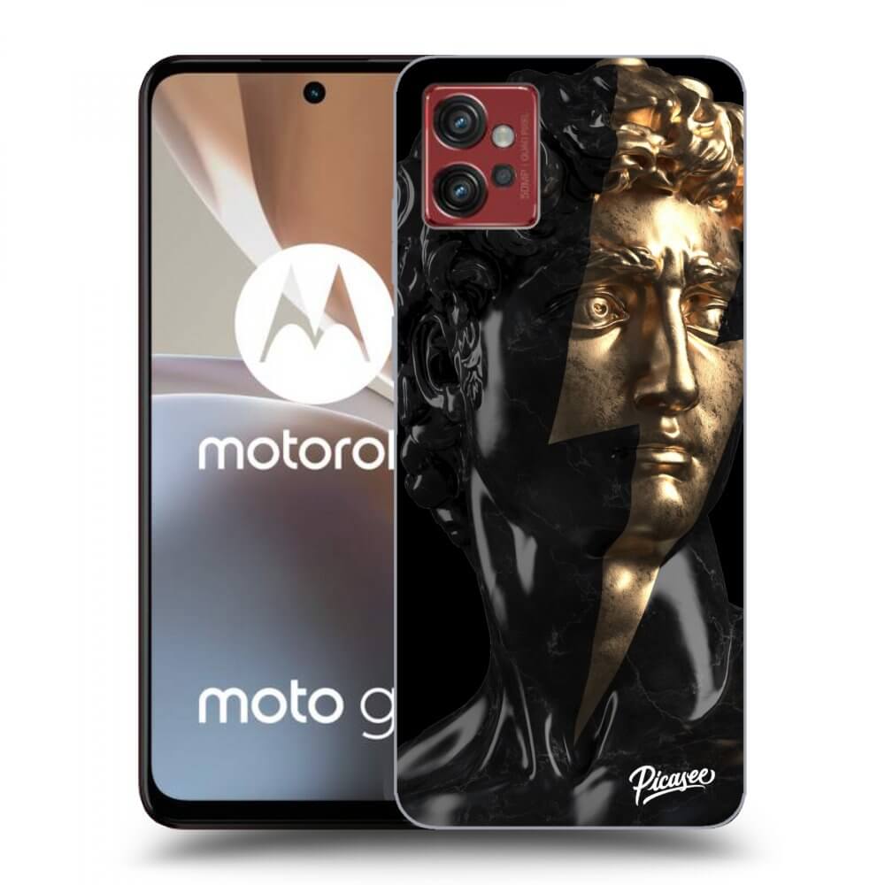 Picasee silikonski črni ovitek za Motorola Moto G32 - Wildfire - Black
