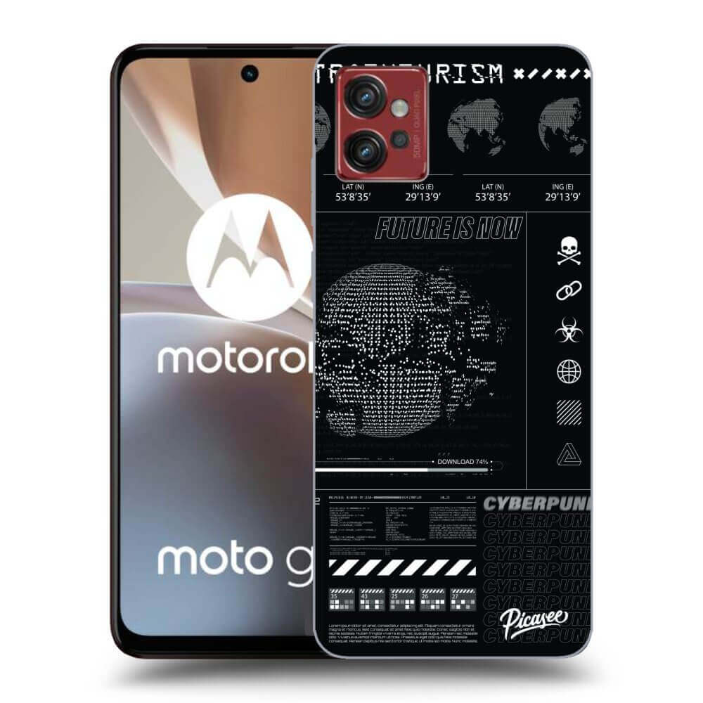 Picasee silikonski črni ovitek za Motorola Moto G32 - FUTURE
