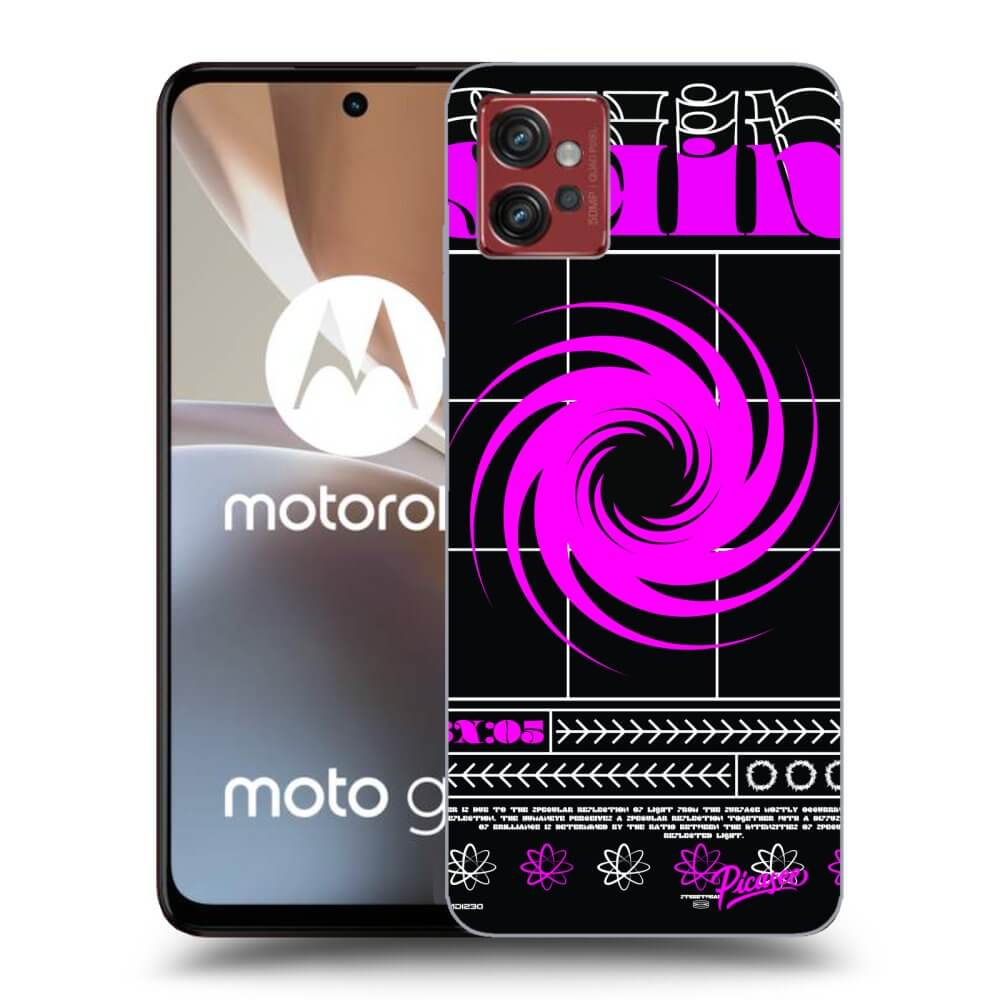 Picasee silikonski črni ovitek za Motorola Moto G32 - SHINE