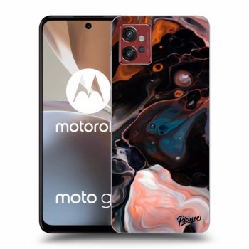 Picasee silikonski črni ovitek za Motorola Moto G32 - Cream