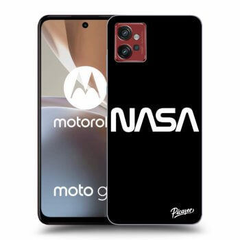 Picasee silikonski črni ovitek za Motorola Moto G32 - NASA Basic