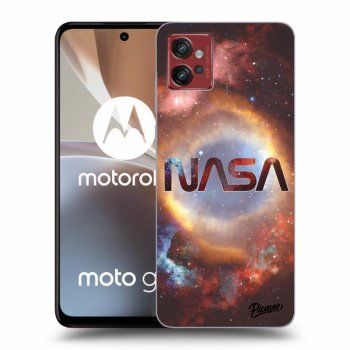Picasee silikonski črni ovitek za Motorola Moto G32 - Nebula