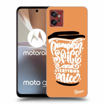 Ovitek za Motorola Moto G32 - Pumpkin coffee