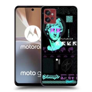 Picasee silikonski prozorni ovitek za Motorola Moto G32 - RETRO