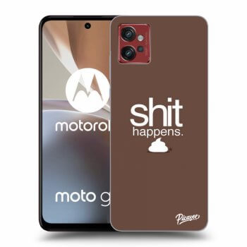 Ovitek za Motorola Moto G32 - Shit happens