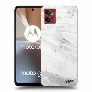 Ovitek za Motorola Moto G32 - White marble