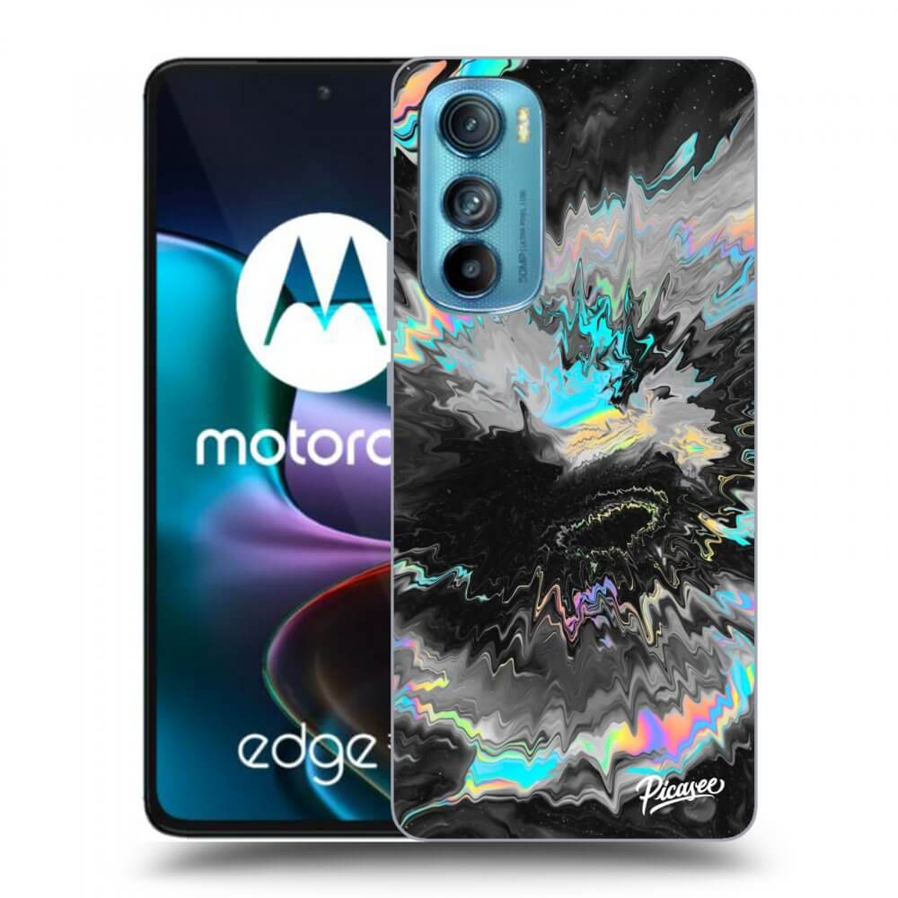 Picasee silikonski prozorni ovitek za Motorola Edge 30 - Magnetic