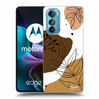 Picasee silikonski črni ovitek za Motorola Edge 30 - Boho style