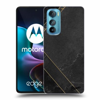 Ovitek za Motorola Edge 30 - Black tile