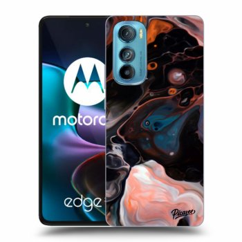 Picasee silikonski črni ovitek za Motorola Edge 30 - Cream