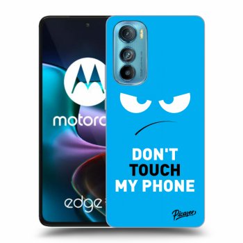 Ovitek za Motorola Edge 30 - Angry Eyes - Blue
