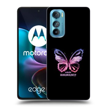 Ovitek za Motorola Edge 30 - Diamanty Purple