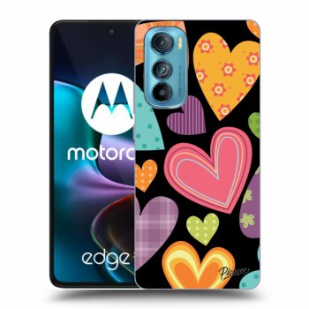 Ovitek za Motorola Edge 30 - Colored heart