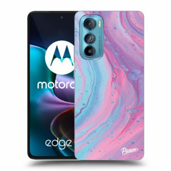 Ovitek za Motorola Edge 30 - Pink liquid