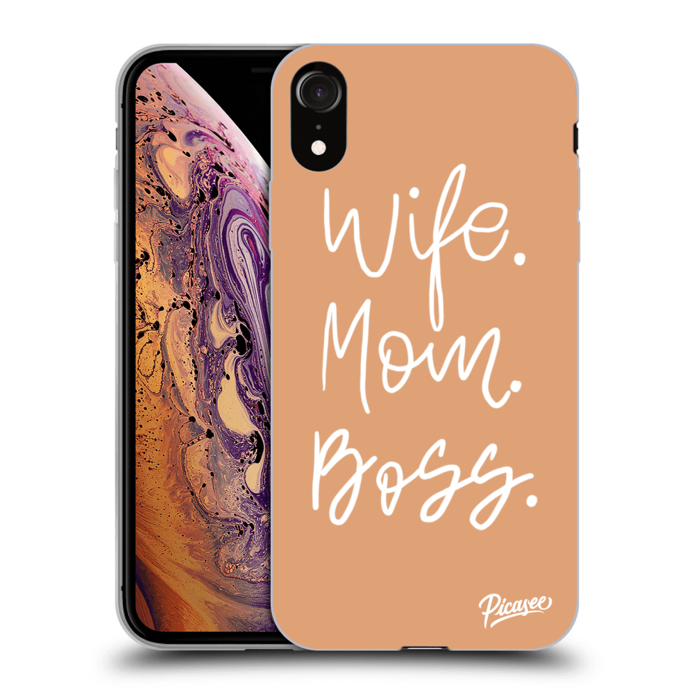 Picasee ULTIMATE CASE za Apple iPhone XR - Boss Mama