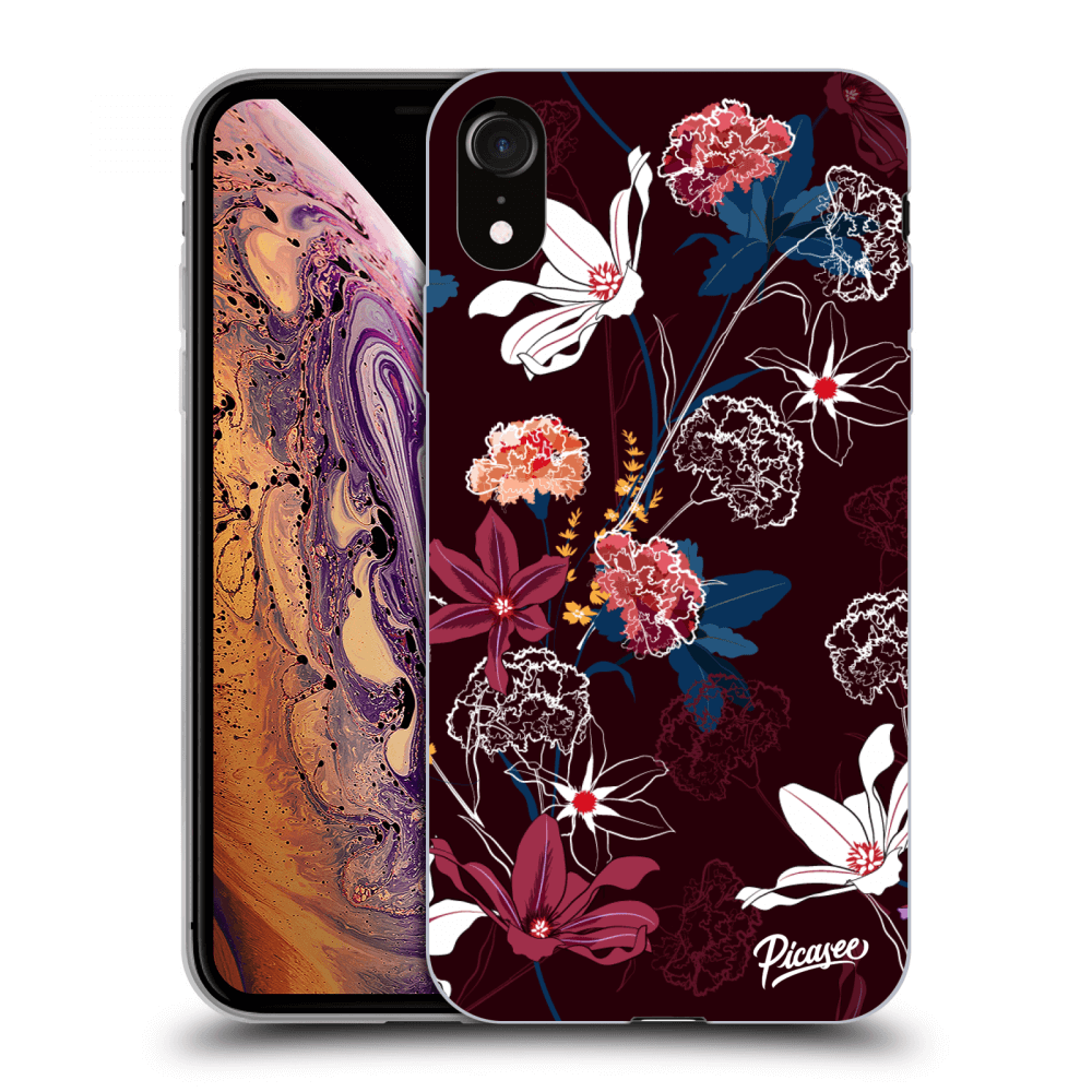 Picasee ULTIMATE CASE za Apple iPhone XR - Dark Meadow