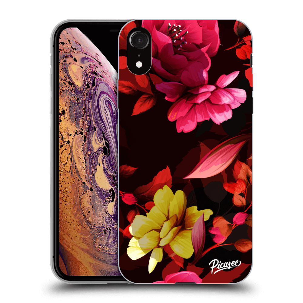 Picasee ULTIMATE CASE za Apple iPhone XR - Dark Peonny