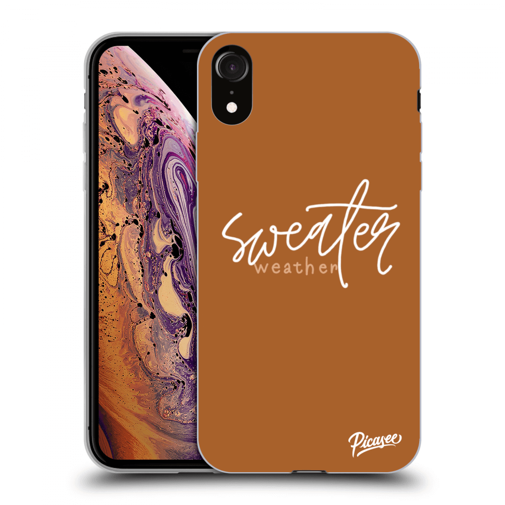 Picasee ULTIMATE CASE za Apple iPhone XR - Sweater weather