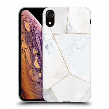 Ovitek za Apple iPhone XR - White tile