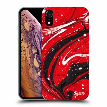Picasee ULTIMATE CASE za Apple iPhone XR - Red black