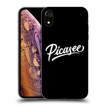 Ovitek za Apple iPhone XR - Picasee - old logo - white