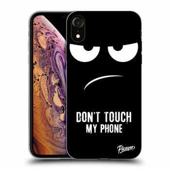 Picasee ULTIMATE CASE za Apple iPhone XR - Don't Touch My Phone