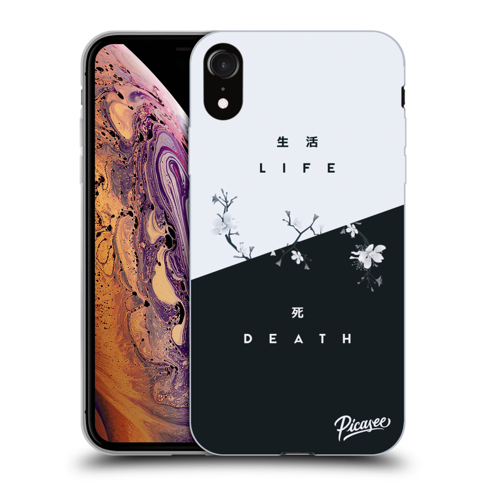 Picasee ULTIMATE CASE za Apple iPhone XR - Life - Death