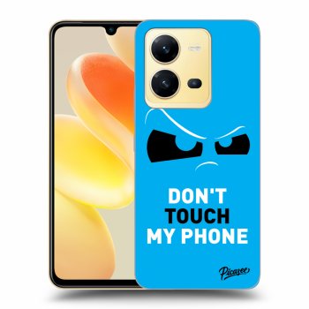 Ovitek za Vivo X80 Lite - Cloudy Eye - Blue
