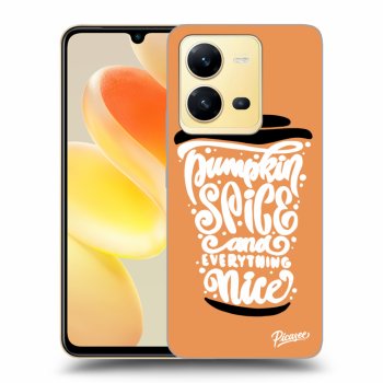 Ovitek za Vivo X80 Lite - Pumpkin coffee